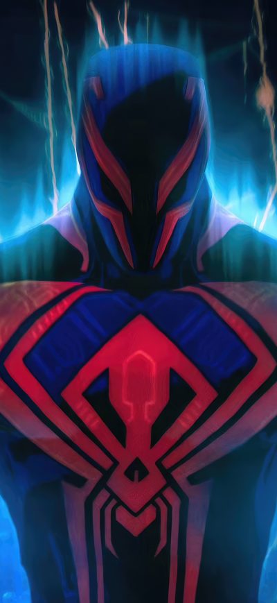Fond d'écran iPhone Spiderman 2099 Atsv