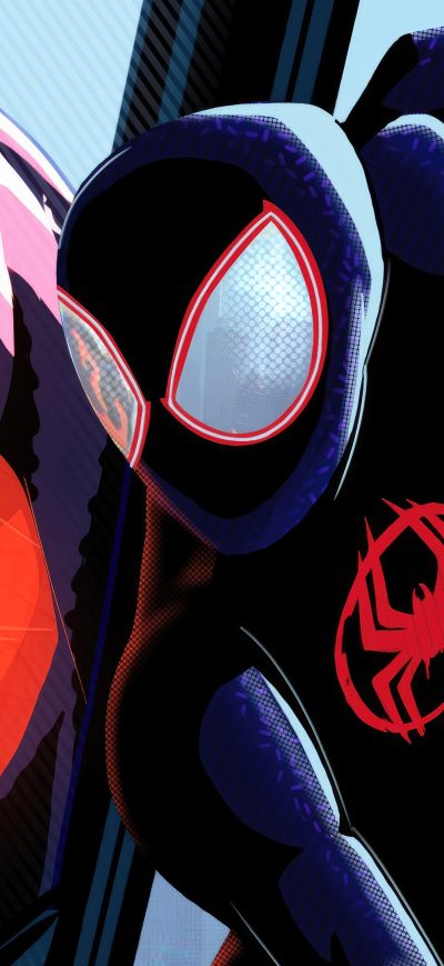 Fond d'écran iPhone The Spiderman 2099 Vs Spiderman 4k