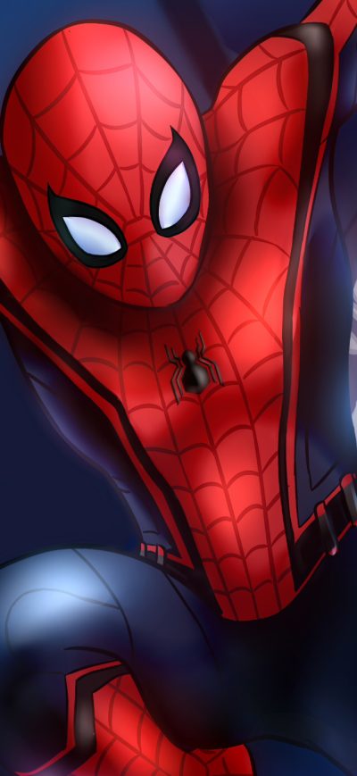Fond d'écran iPhone 2019 Spiderman New Artwork