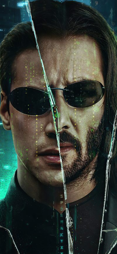 Fond d'écran iPhone The Matrix Resurrections 2021 4k