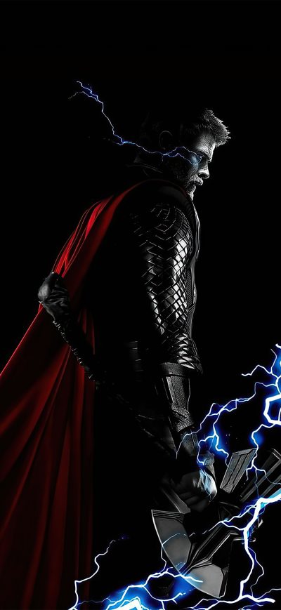 Fond d'écran iPhone Thor God Of Thunder 2020
