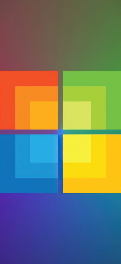 Fond d'écran iPhone Windows Minimal Logo 4k