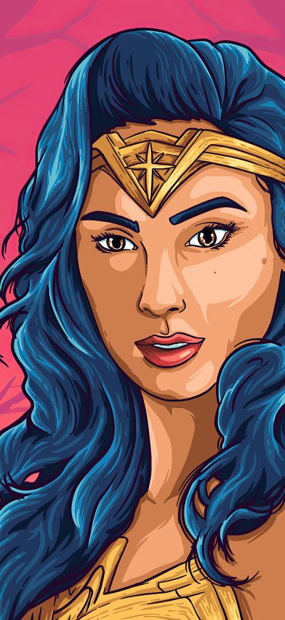 Fond d'écran iPhone Wonder Woman 1984 Fan Made Art