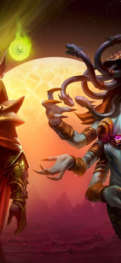 Fond d'écran iPhone World Of Warcraft Overlords Of Outland 4k