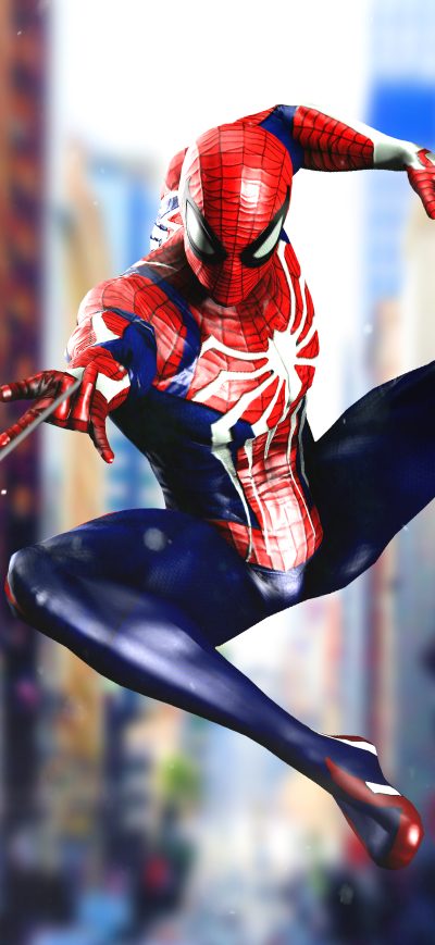 Fond d'écran iPhone Spectacular Spiderman 4k