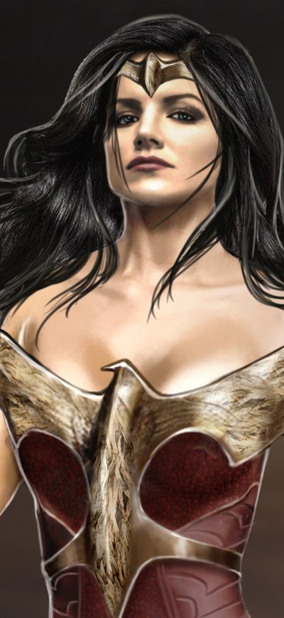 Fond d'écran iPhone New Wonder Woman Artwork