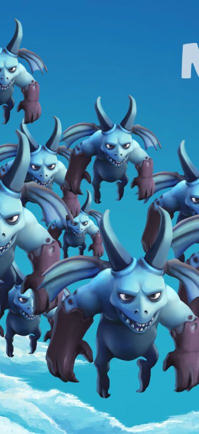 Fond d'écran iPhone Minions Clash Of Clans