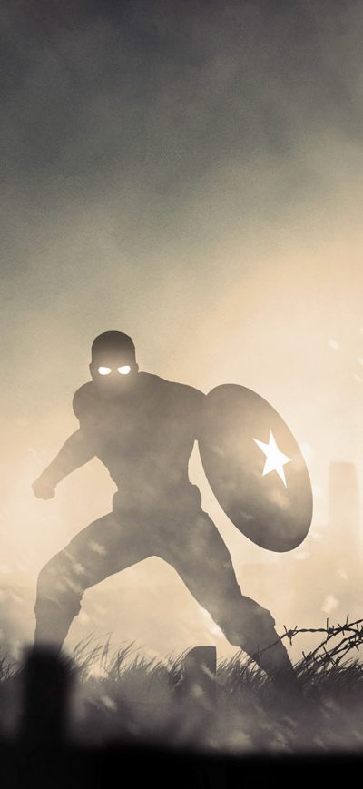 Fond d'écran iPhone Captain America Illustration