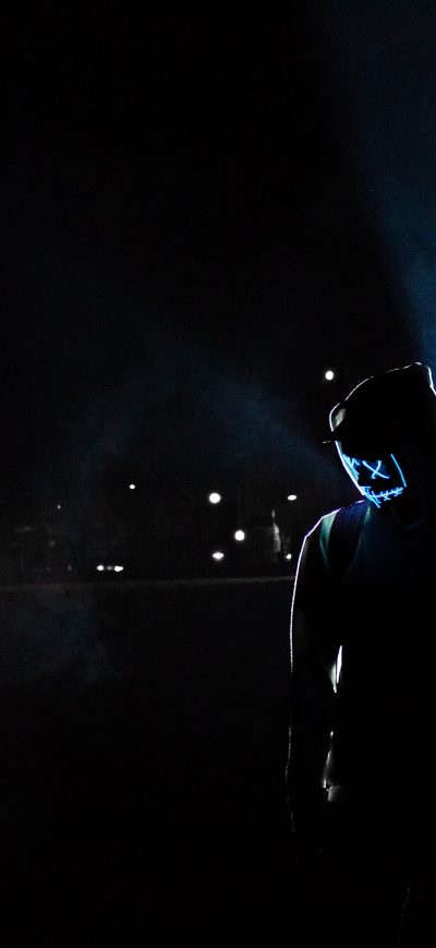 Fond d'écran iPhone Mask Guy 5k