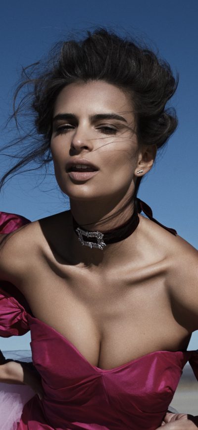 Fond d'écran iPhone Emily Ratajkowski Vogue Spain 2017
