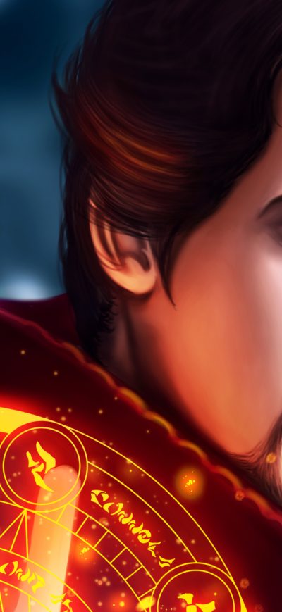 Fond d'écran Doctor Strange Art sur iPhone