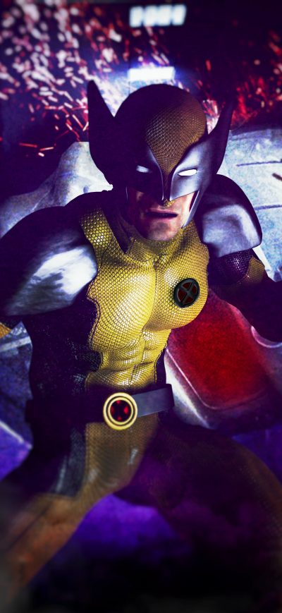 Fond d'écran iPhone Wolverine Claws Digital Art