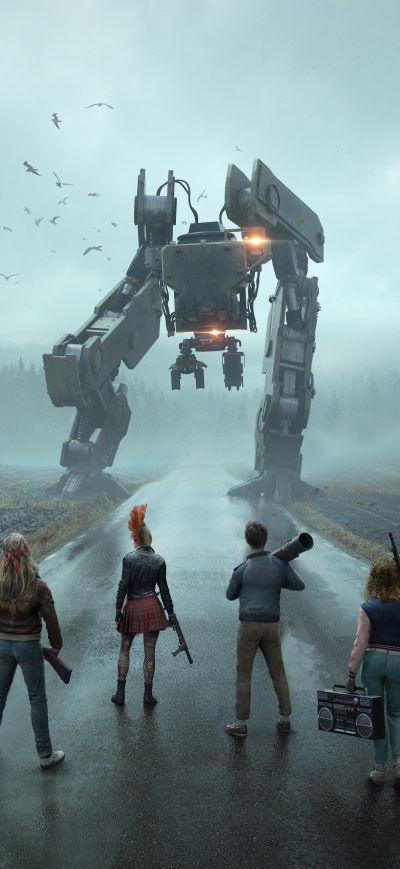 Fond d'écran iPhone Generation Zero 8k