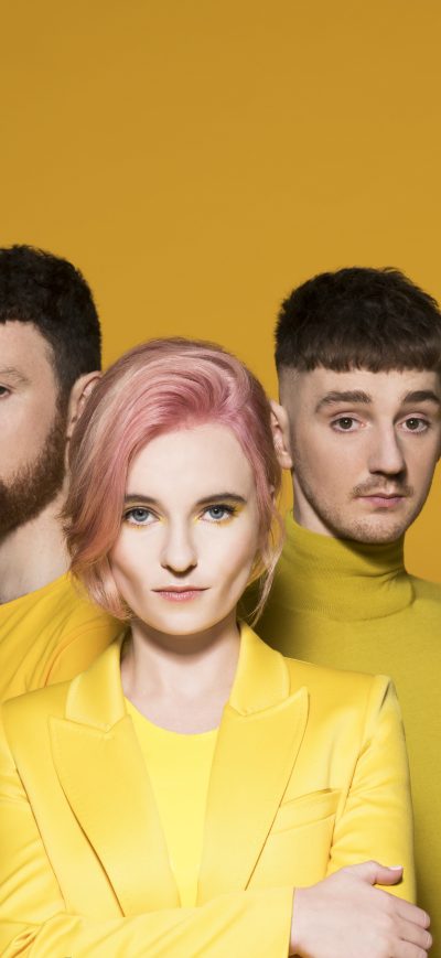Fond d'écran Clean Bandit sur iPhone