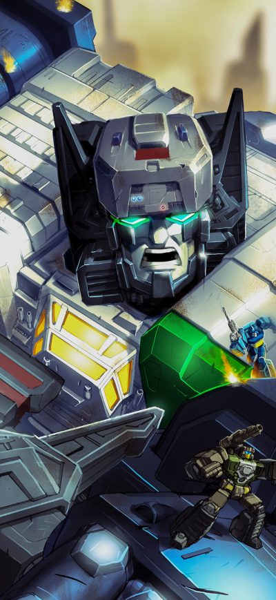 Fond d'écran iPhone Fortress Maximus In Transformers Titans Return 2018