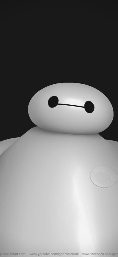 Fond d'écran iPhone Baymax Big Hero 6