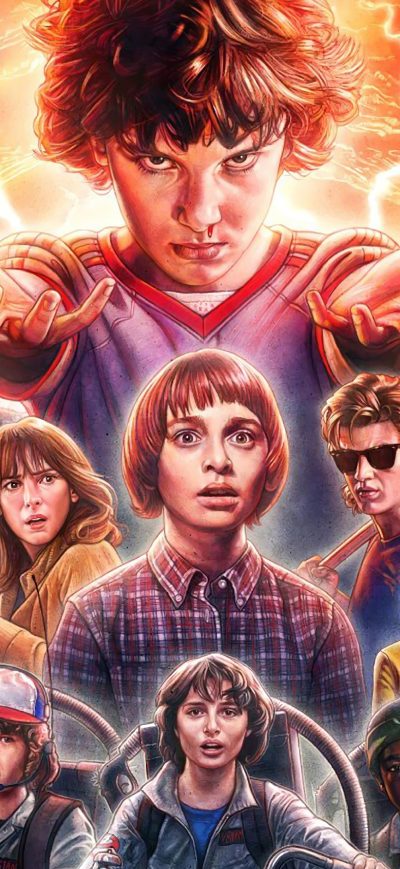 Fond d'écran iPhone Stranger Things Season 2 2017 4k