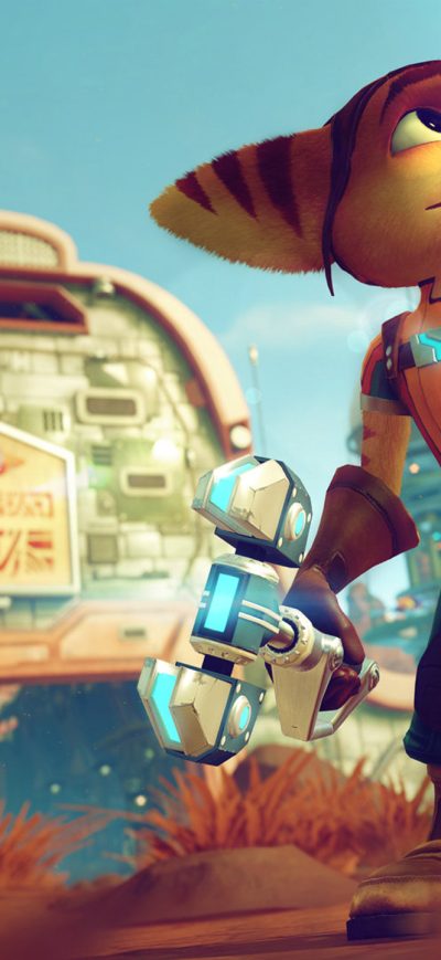 Fond d'écran Ratchet And Clank sur iPhone