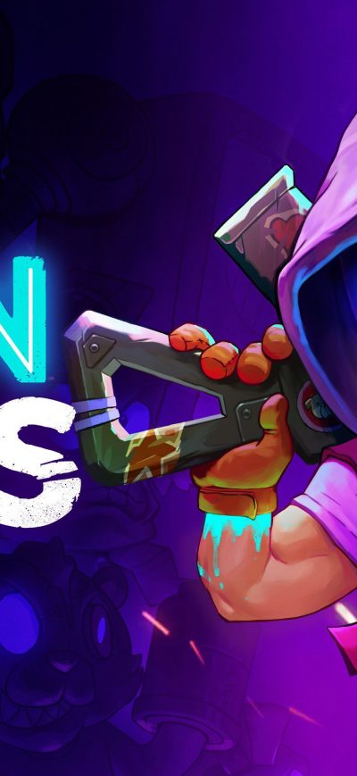 Fond d'écran iPhone Neon Abyss Game