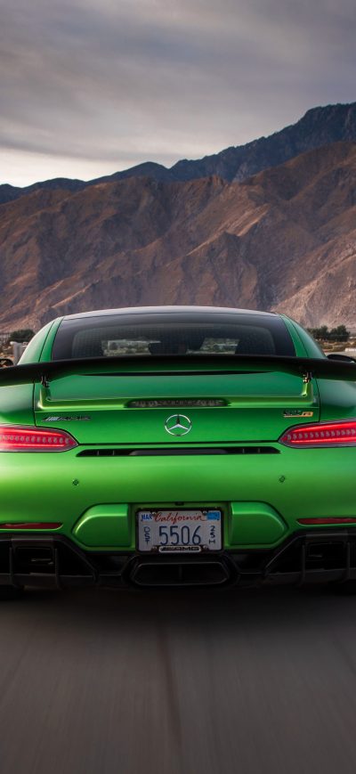 Fond d'écran iPhone Mercedes Amg Gtr Rear