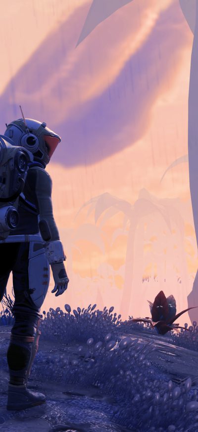 Fond d'écran iPhone 4k No Mans Sky In Space Suit