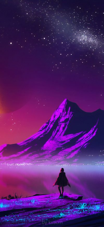 Fond d'écran iPhone The Big Universe Is Here 4k