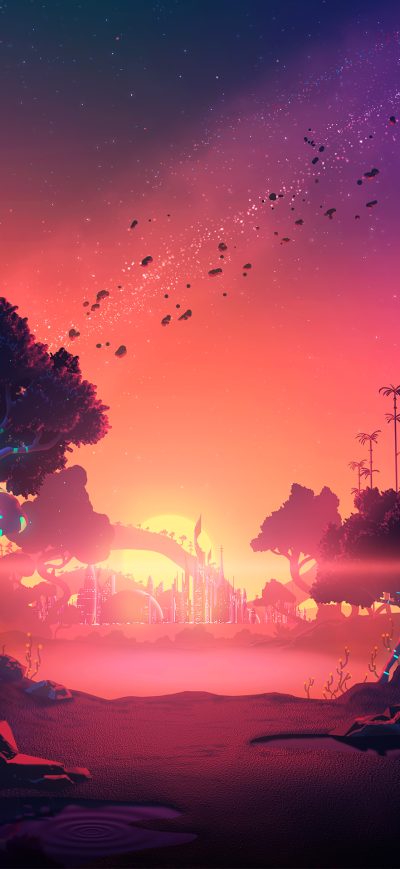 Fond d'écran Trillectro sur iPhone