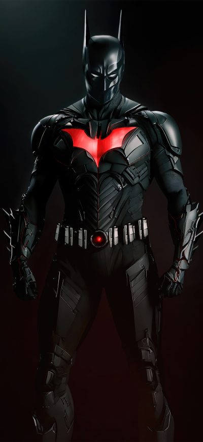 Fond d'écran iPhone Batman Beyond Concept Art 5k