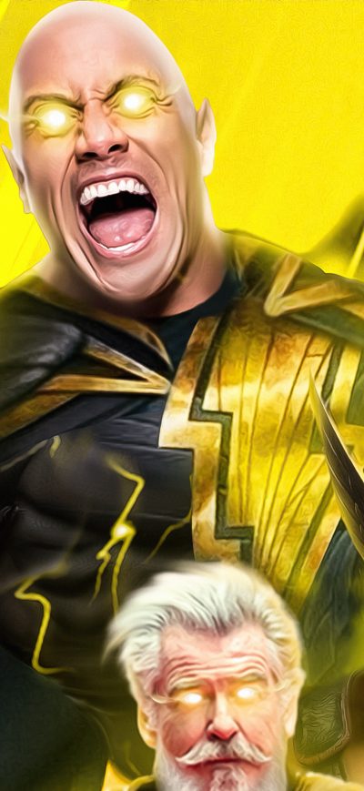 Fond d'écran iPhone Black Adam Movie Poster 4k