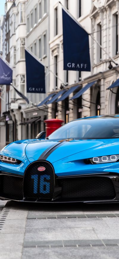 Fond d'écran iPhone Bugatti Chiron Pur Sport 2020 4k