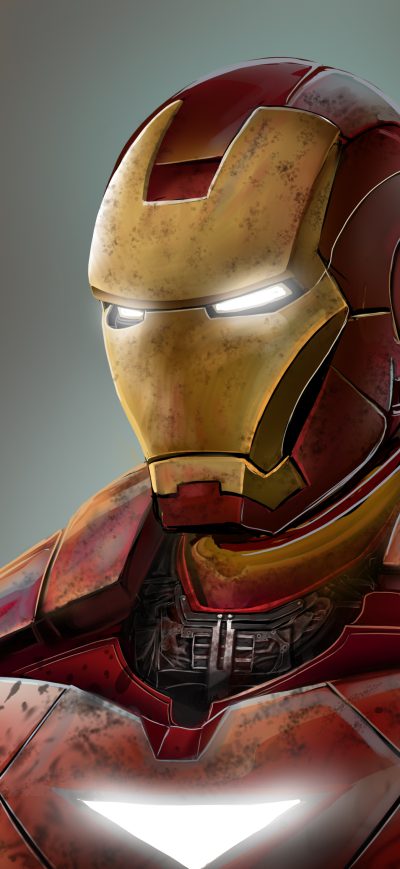 Fond d'écran iPhone 4k Iron Man Art