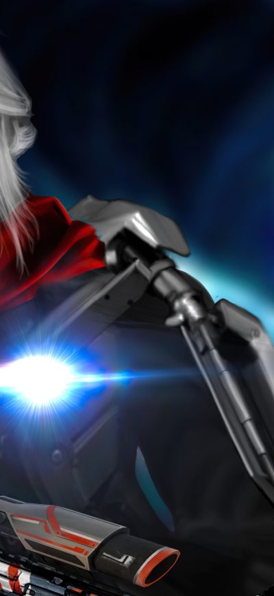 Fond d'écran iPhone Ciri With Gun 4k