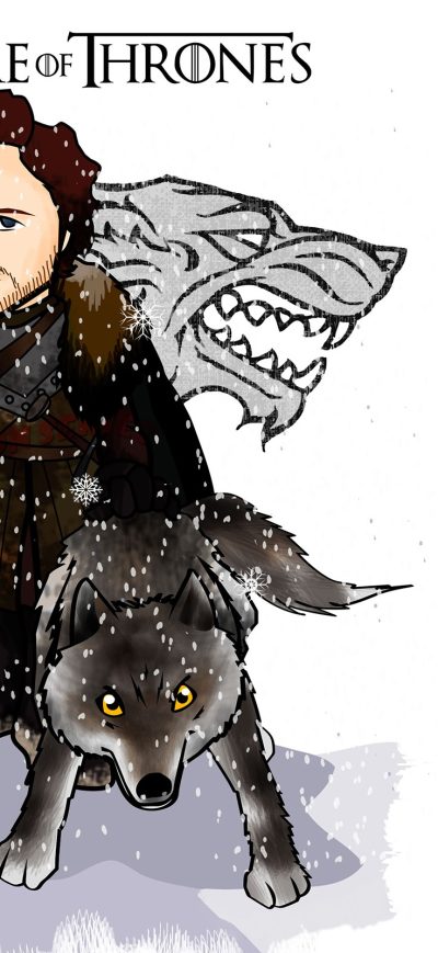 Fond d'écran iPhone Robb Stark Minimalism