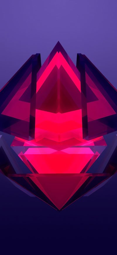 Fond d'écran iPhone Diamond Abstract Facet 4k