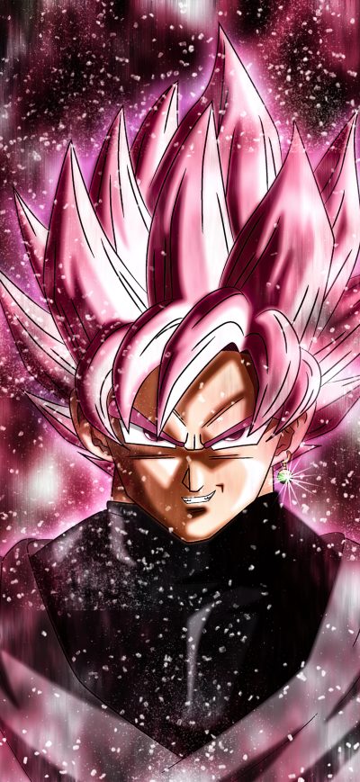 Fond d'écran iPhone Dragon Ball Super Ssr Black