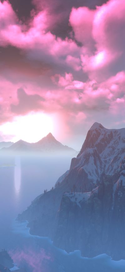 Fond d'écran iPhone The Witcher 3 Wild Hunt 8k Weather Screenshot