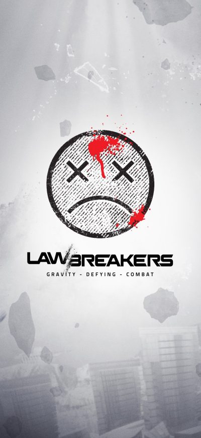 Fond d'écran iPhone Lawbreakers 4k Logo