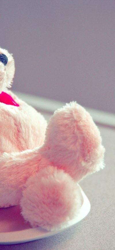 Fond d'écran iPhone Pink Teddy Bear