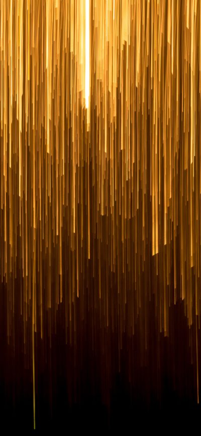 Fond d'écran iPhone Orange Lines Abstract Geometry 4k