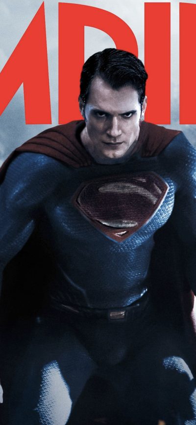 Fond d'écran iPhone Superman Justice League Empire Magazine 2017