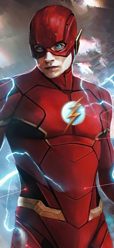 Fond d'écran iPhone The Lightning Flash 5k