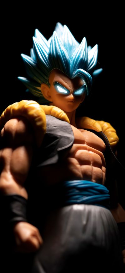 Fond d'écran iPhone Goku Glow 4k