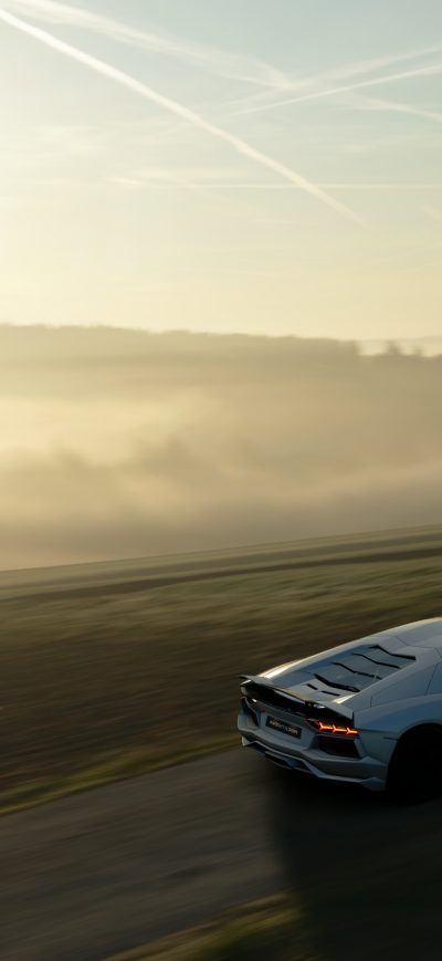 Fond d'écran iPhone Lamborghini Aventador Gran Turismo 2019
