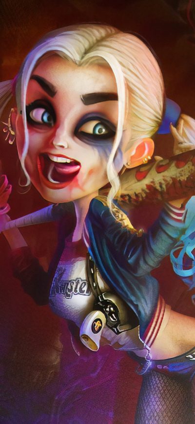 Fond d'écran iPhone Harley Quinn Digital Artwork