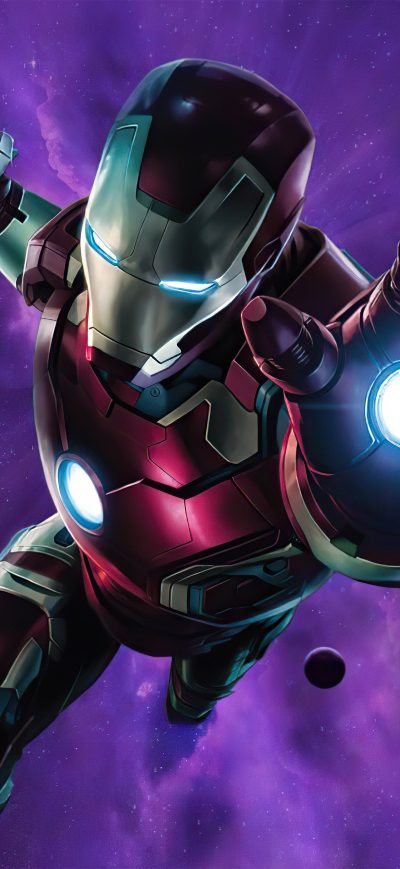 Fond d'écran iPhone Iron Man Powerful Weapon 5k