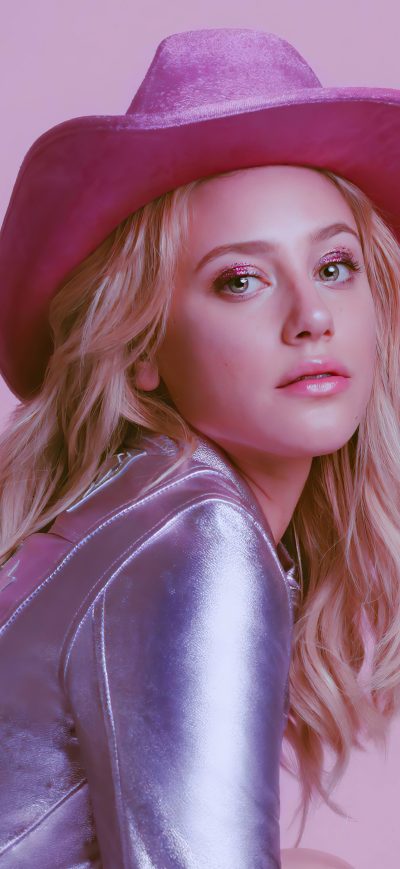 Fond d'écran iPhone Lili Reinhart Pink Day 5k