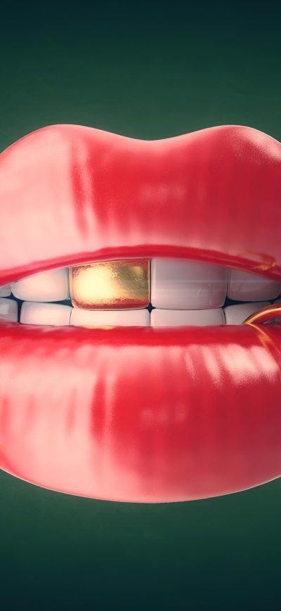 Fond d'écran iPhone Lip Art 4k