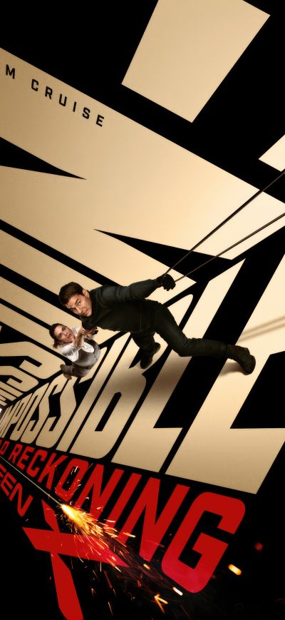 Fond d'écran iPhone Mission Impossible Dead Reckoning Part One Screen X Poster