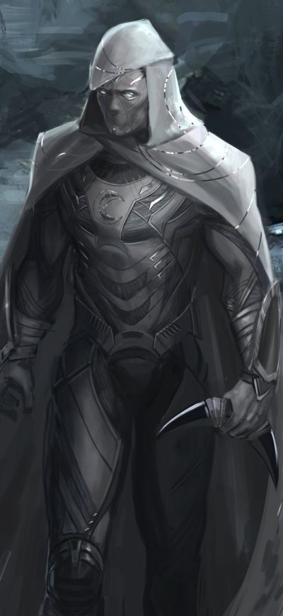 Fond d'écran iPhone Moon Knight Concept Artwork 4k