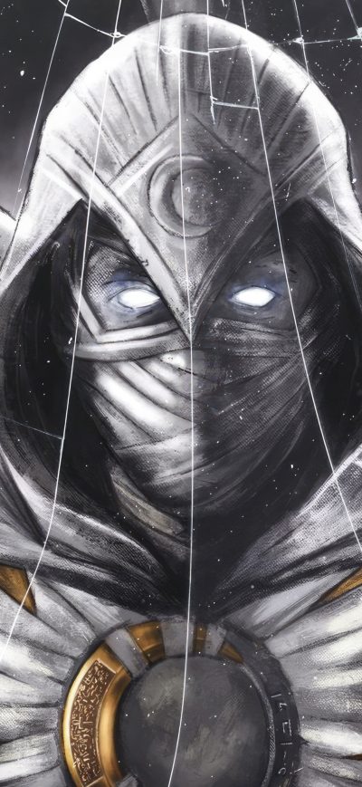 Fond d'écran iPhone The Moon Knight Art